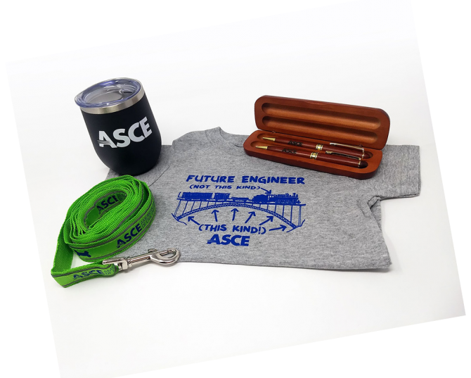 ASCE Giftstore merchandise