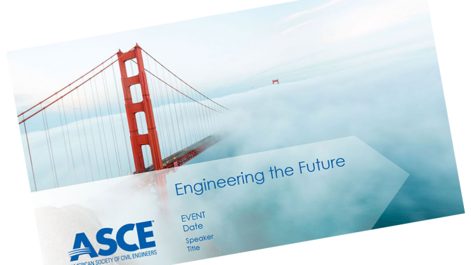 ASCE professional members presentation cover