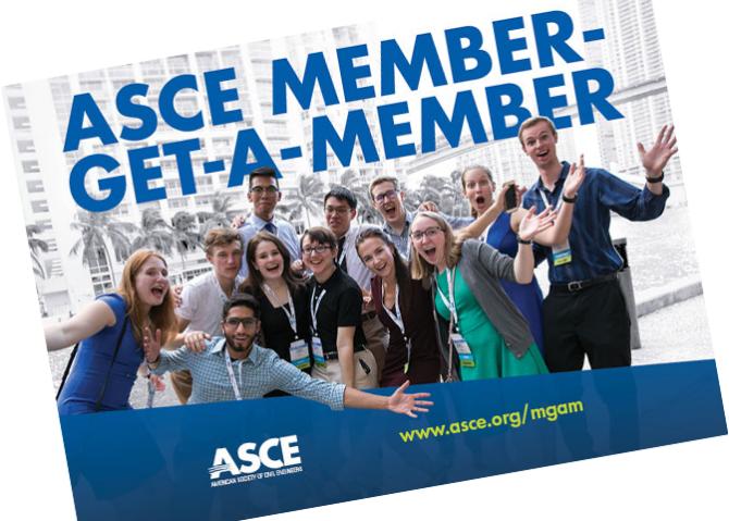ASCE Member-Get-a-Member postcard