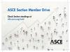 ASCE section member drive postcard
