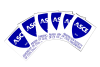 ASCE shield vinyl sticker - 3.25" x 3.75"